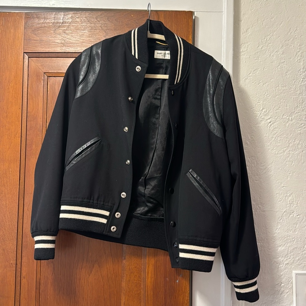 Saint Laurent varsity jacket F40